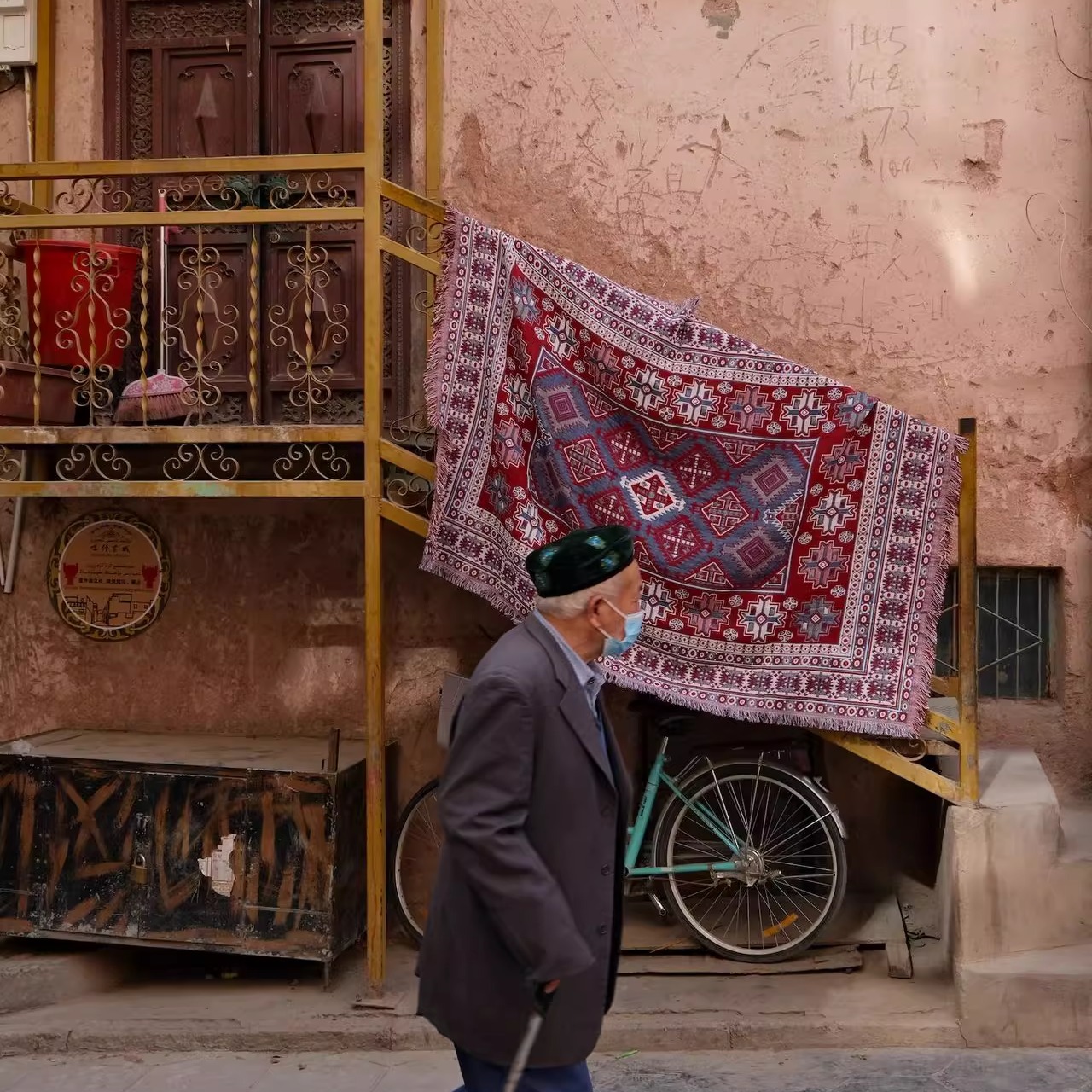 新疆民族风沙发垫套罩床毯盖布巾