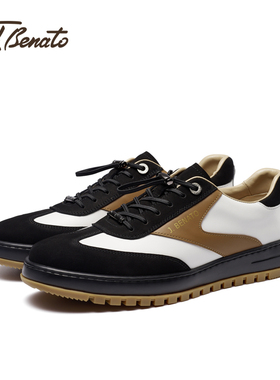 【断码清仓】jbenato宾度男鞋男士商务皮鞋男百搭透气软底舒适