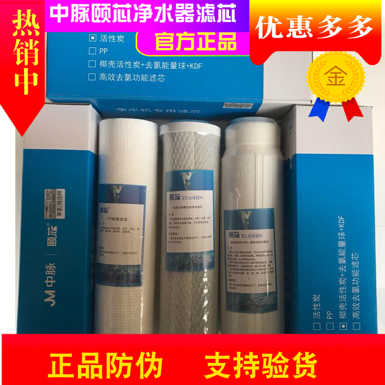 原装正品中脉颐芯巴马高磁活化一代净水器PP棉活性炭过滤芯 厨房电器 净水器 原图主图