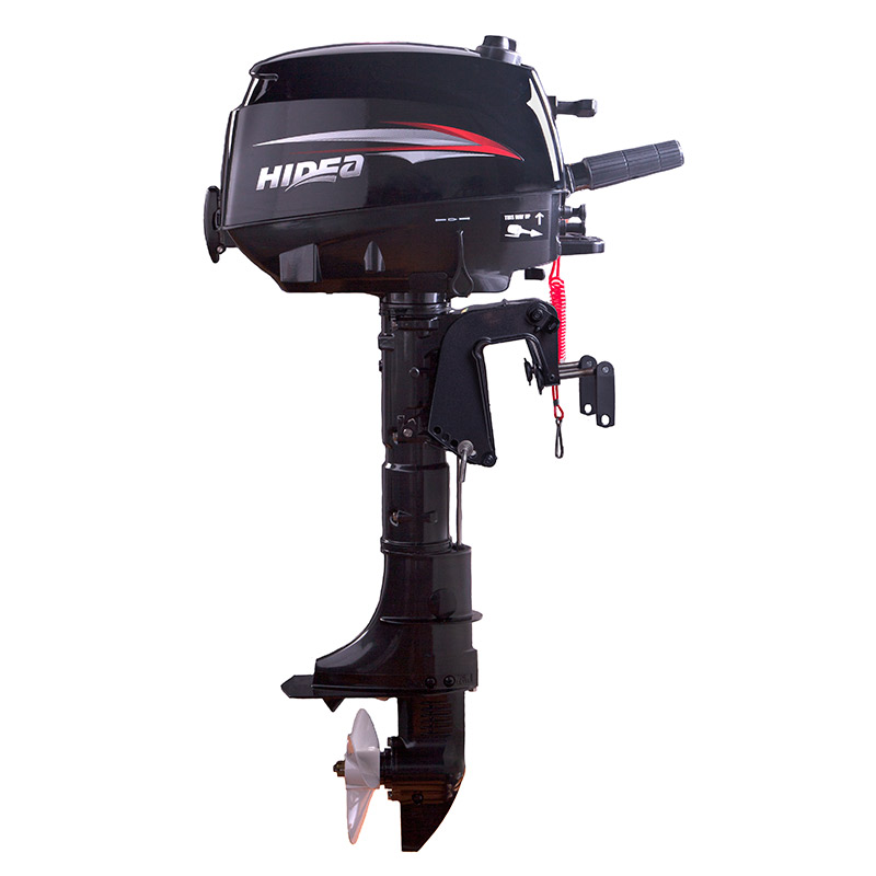 HIDEA海的船外机4冲程6马力船挂机 船马达推进器船外机橡皮艇包邮