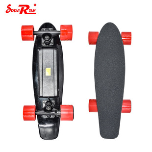 思移力迷你四轮电动滑板车儿童成年上班步翘板刷街逛公园玩漂移