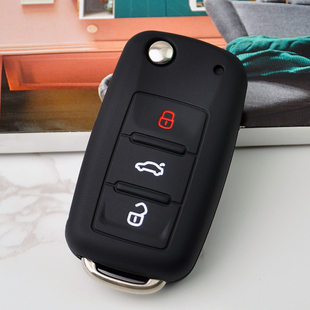 大众硅胶钥匙包钥匙套 新帕萨特速腾高尔夫6宝来途观途安POLO朗逸