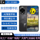 定制nova15防爆手机石油化工天然气制药粉尘北斗卫星红外遥控NFC