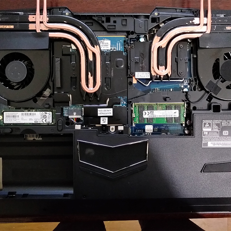 神舟z8笔记本电脑水冷散热模组