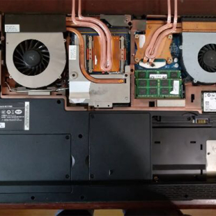 神舟战神K680E 炫龙X7 雷神G170P笔记本电脑水冷改装 焊铜管 K770G
