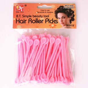 美发发针 牙签短发针Hair Roller 一包 烫发发针 Picks 80个装