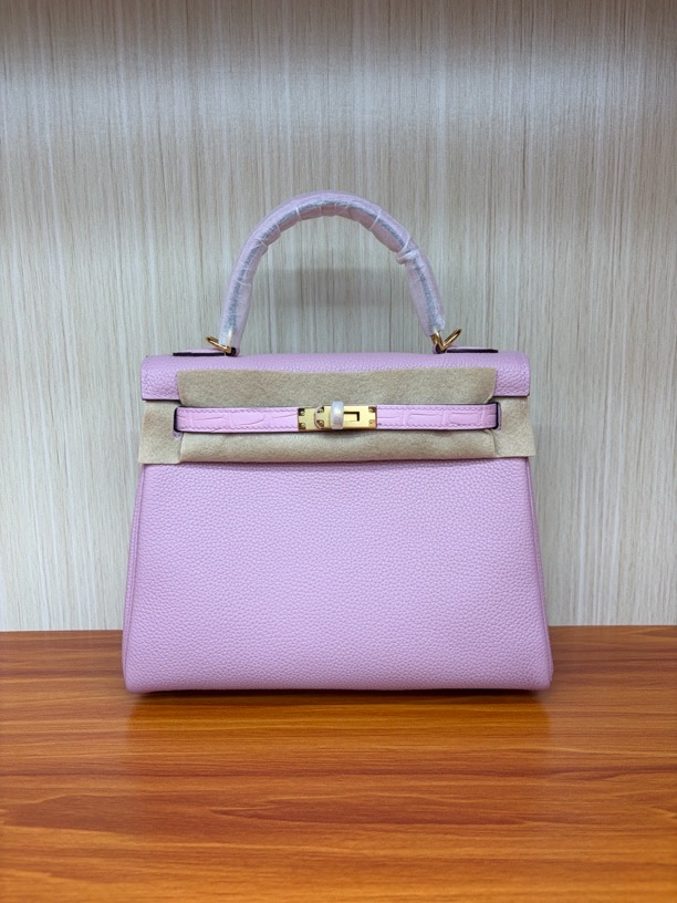 togo牛皮拼鳄鱼皮kl25cm手缝蜡线简约时尚单肩斜挎手提女包