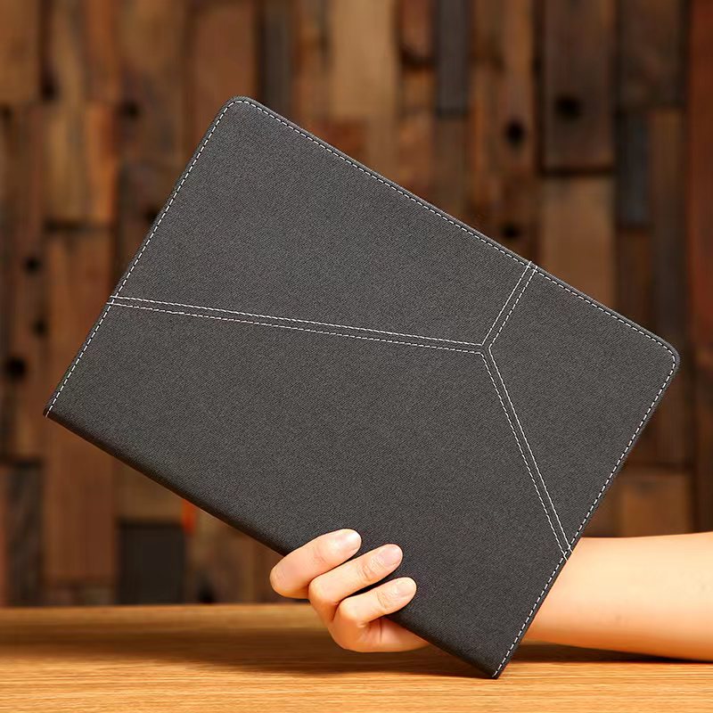 简约纯色带笔槽商务平板保护壳