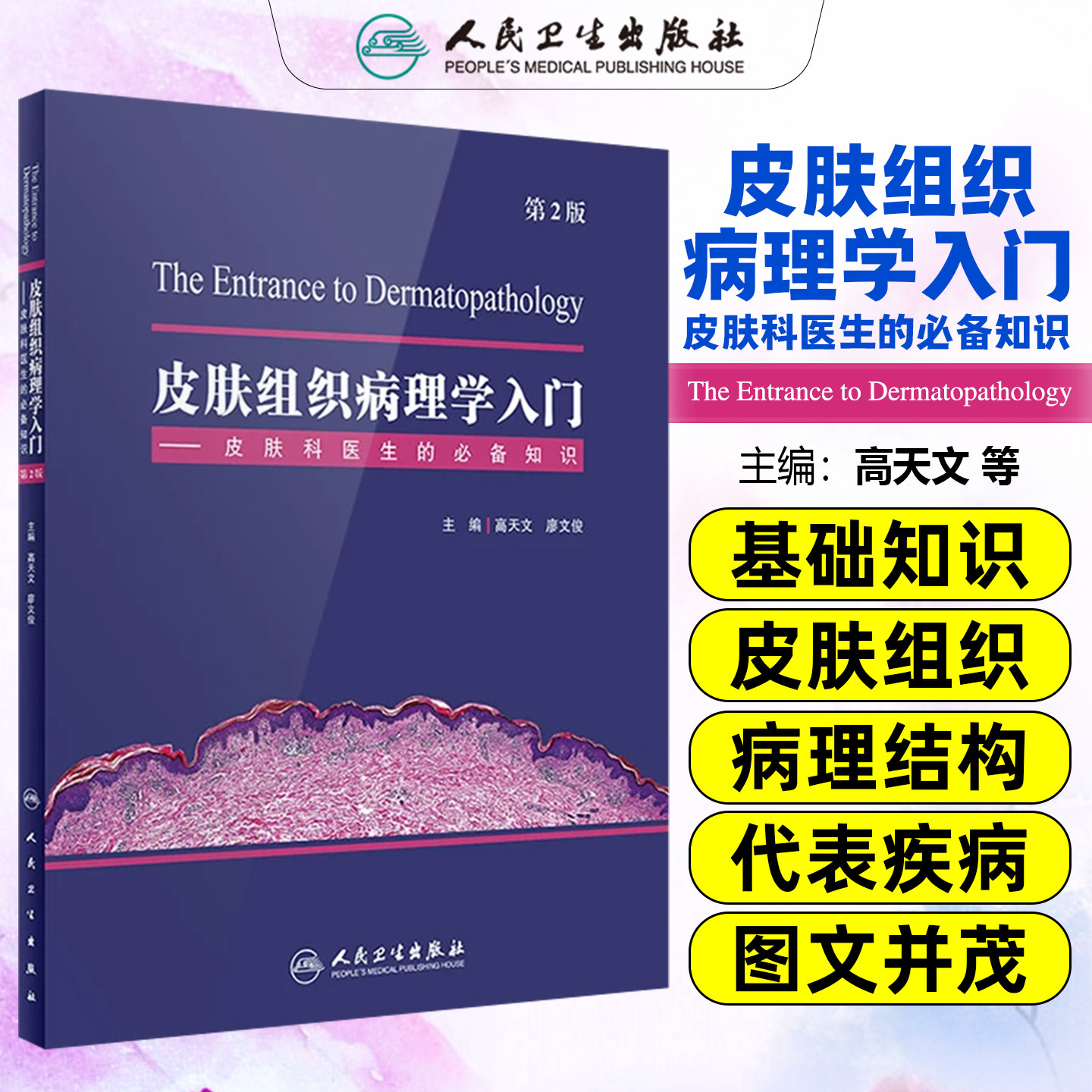 正版皮肤组织病理学入