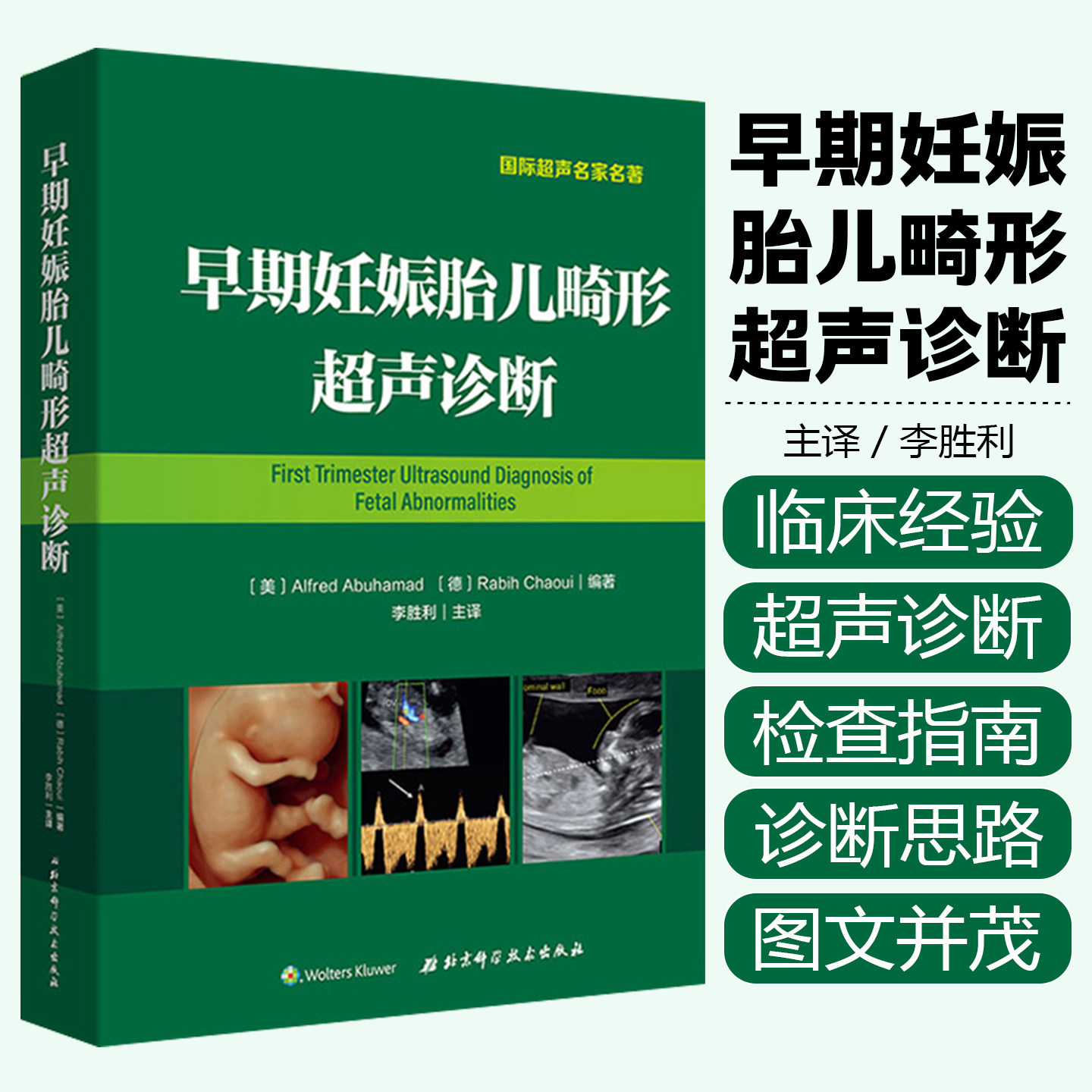 正版 早期妊娠胎儿畸形超声诊断 国际超声名家名著 李胜利主译 新生儿学参考工具书籍 北京科学技术出版社9787571402730