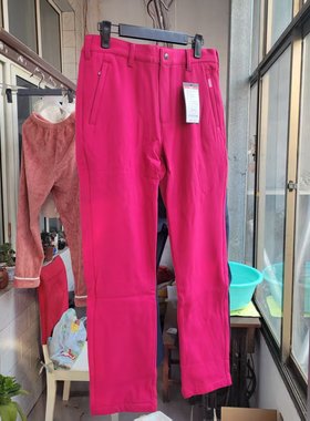 旗明户外包邮CARAVA喀尔沃户外软壳裤 加绒加厚登山裤 498778