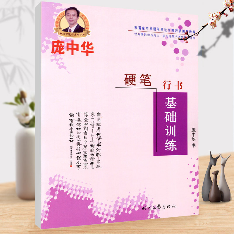 庞中华硬笔行书基础训练 庞中华字帖 硬笔书法行书钢笔字帖成人练字帖 庞中华钢笔字帖行书硬笔书法成人练字帖 庞中华行书钢笔