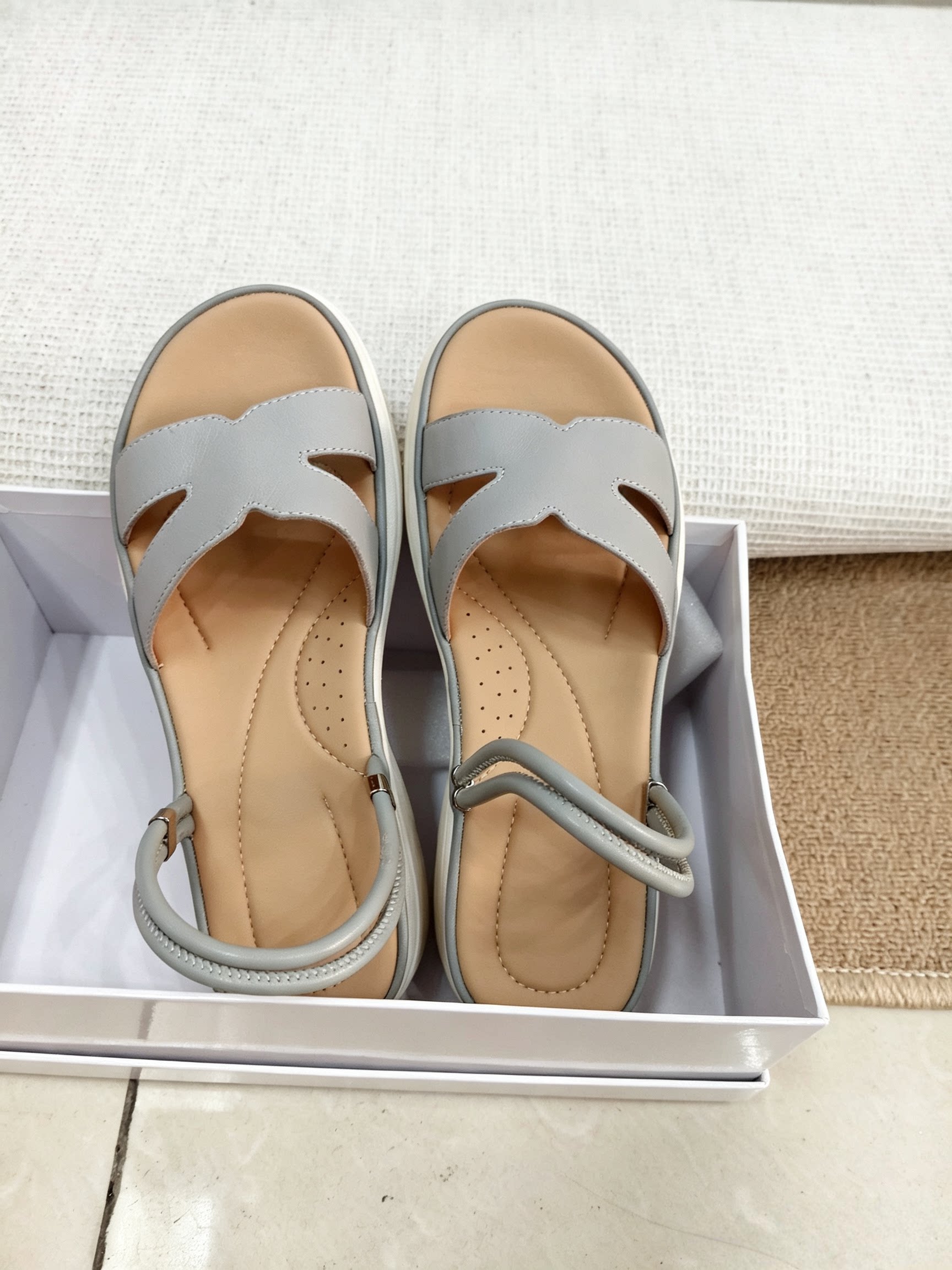 换季特价包邮羊皮凉鞋女夏季软面舒适不累脚防滑休闲两种穿法凉鞋