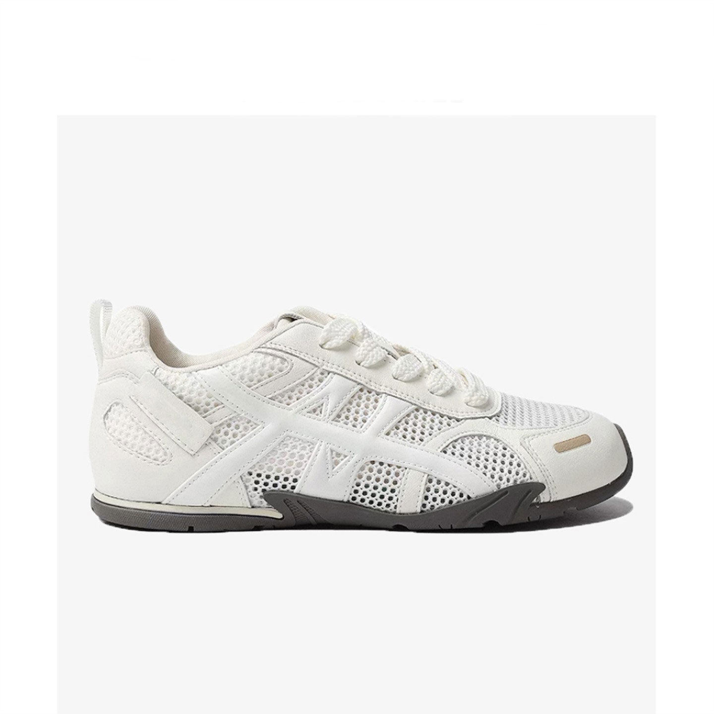 【牛皮版】芭蕾德训鞋女2025新款休闲百搭小白鞋平底轻便运动鞋子,女鞋,时尚休闲鞋,淘宝优惠券,粉丝福利购,淘宝优惠卷