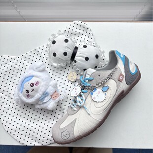 新款OLDORDER-涡轮Lite-吉伊卡哇联名2025秋季休闲复古运动德训鞋