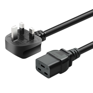 英式/英标/英规 UPS/PDU电源线 16A服务器电源线 C19电源线 1.8米