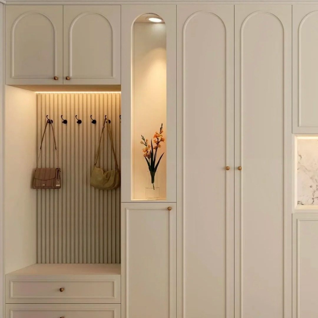 整体衣柜全屋定制简约现代推欧式衣柜兔宝宝莫干山欧松板定制衣柜