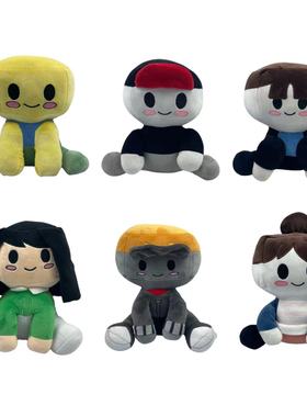 跨境爆款blox buddies毛绒玩具公仔游戏周边人偶玩偶厂家现货