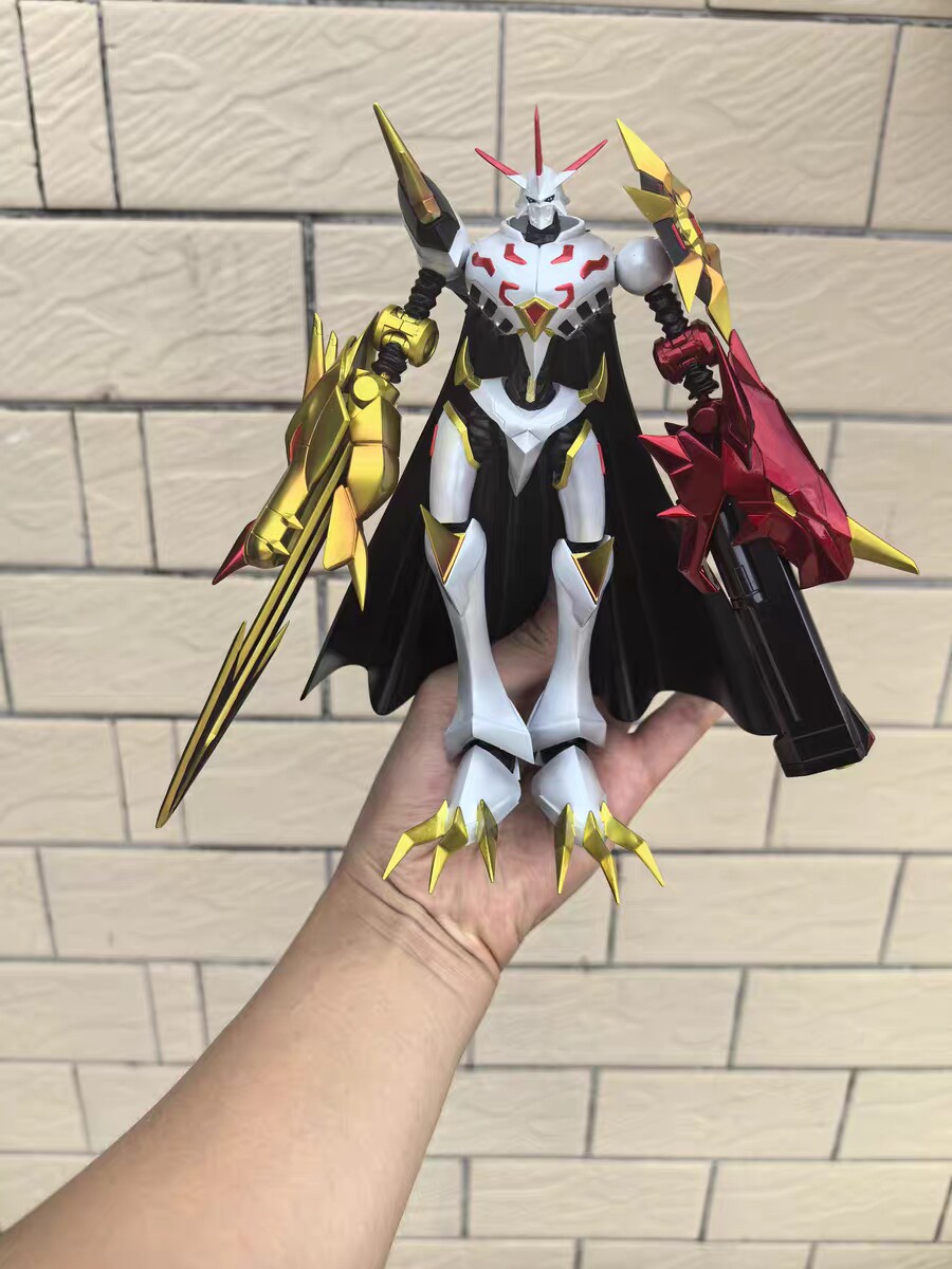 数码宝贝/奥米加兽AS改件3d机器人/机甲成品/变
