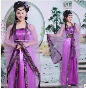 西游记妖精服装仙女装裙汉服舞蹈演出古筝影楼飘逸古代古装服装