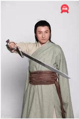 神雕侠侣杨过小龙女武士演出服