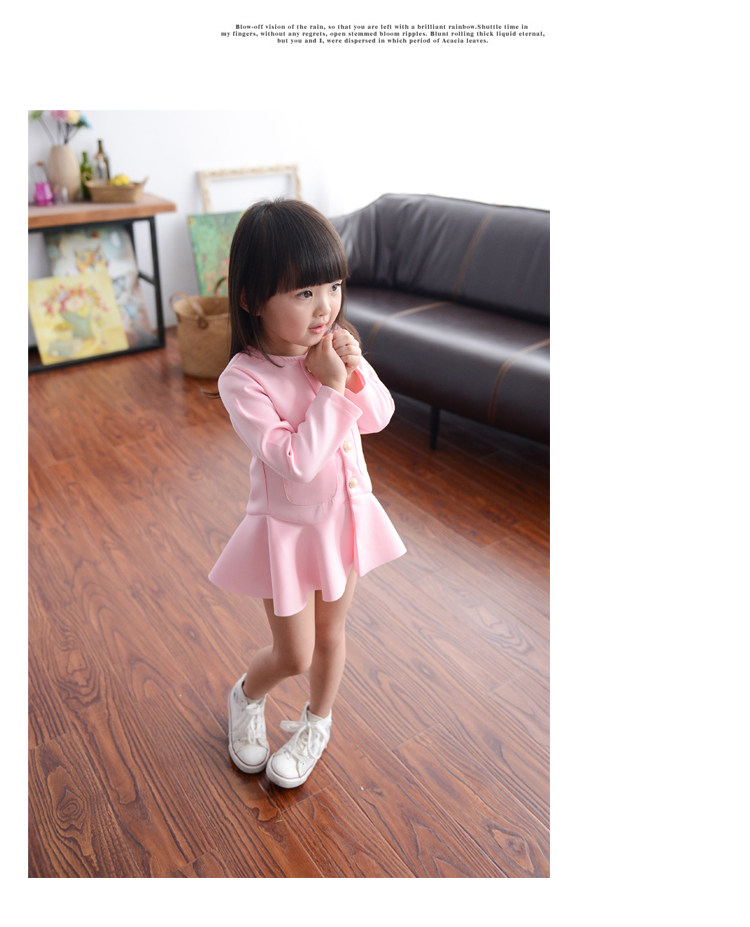 Robe enfant en mélange - Ref 2044937 Image 4