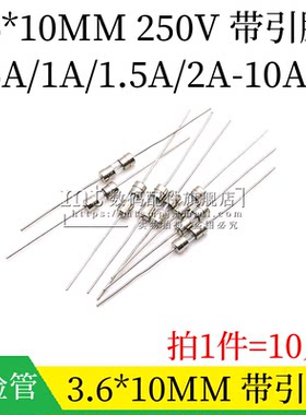 带引脚保险丝管3.6*10MM250V10A