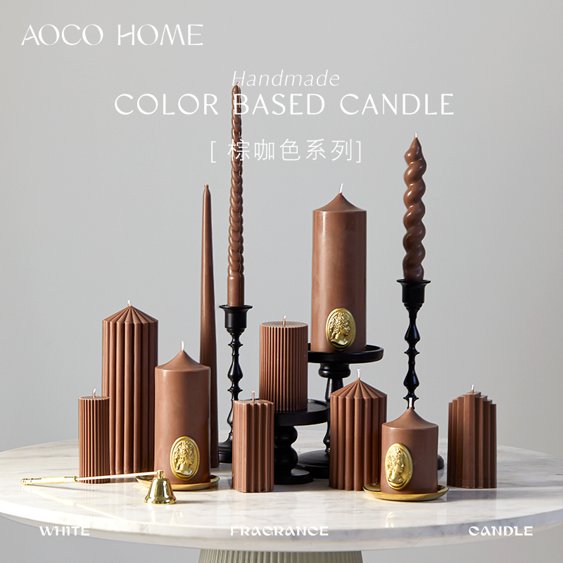 AOCOHOME桂花乌龙客厅香薰蜡烛