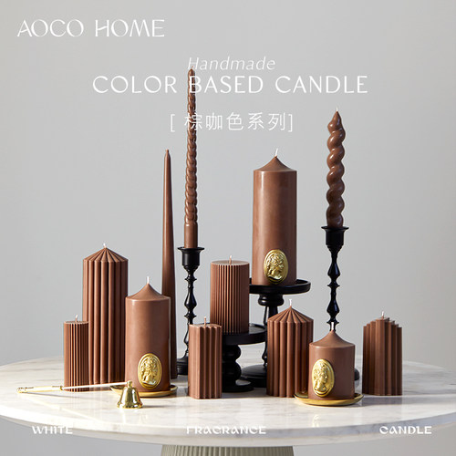 AOCOHOME桂花乌龙客厅香薰蜡烛