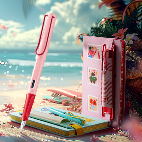 凌美LAMY狩猎系列多巴胺钢笔礼盒