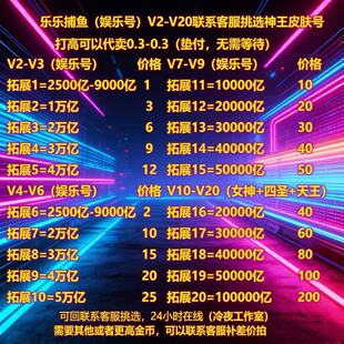 乐乐捕鱼1000亿到10万亿官方版本代卖账号新版老版号自动发24小时