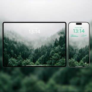 59套2K4K高清平板电脑手机iphone安卓鸿蒙高级氛围风景壁纸合集