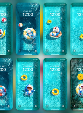 240张4K超清电脑平板ipad手机iphone壁纸【动漫泳池】系列合集