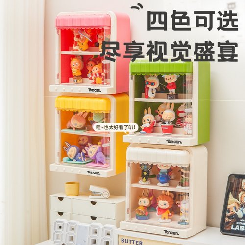 壁挂手办收纳盒透明亚克力展示架