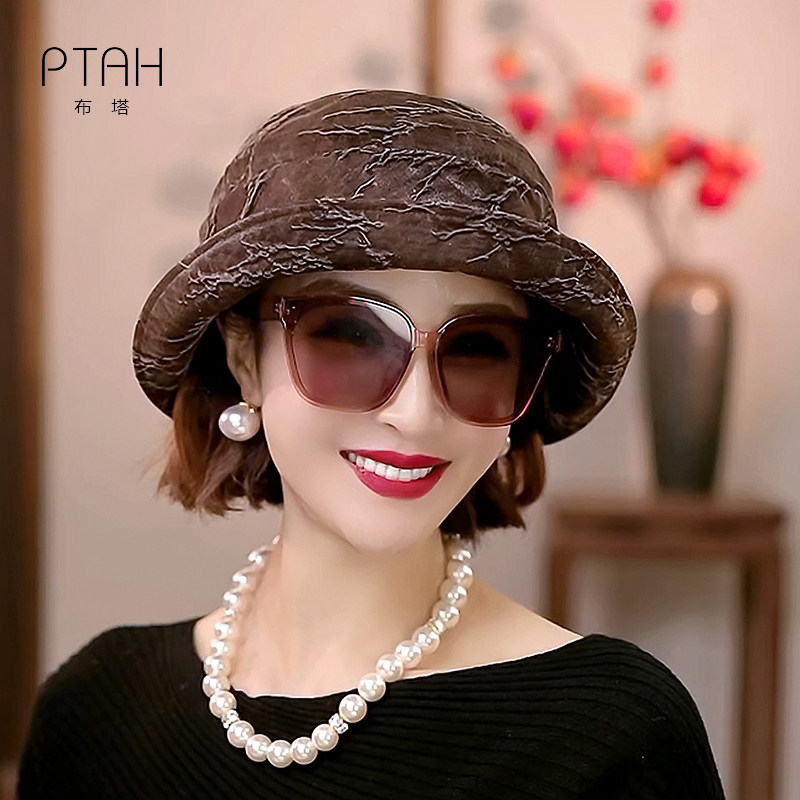布塔桑蚕丝锦油绸渔夫帽女油丝高级感显脸小帽子盆帽小香风PT0794,服饰配件/皮带/帽子/围巾,帽子,淘宝优惠券,粉丝福利购,淘宝优惠卷