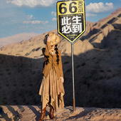 短款 理想三旬女装 长袖 复古姜黄色小众设计系带衬衫 上衣 秋装