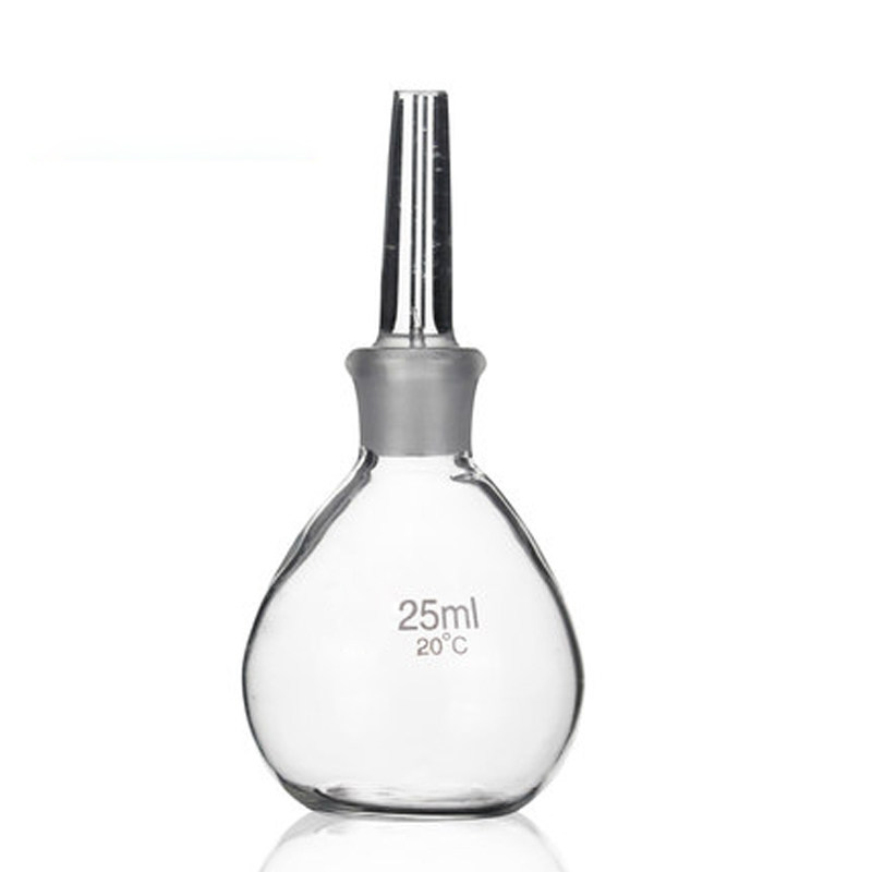 玻璃比重瓶密度瓶附温固体比重瓶李氏比重瓶5/10/25/50/100/250ml