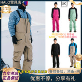 正品 单板滑雪背带裤 BURTON W26新款 GORE男款 伯顿AK FREEBIRD