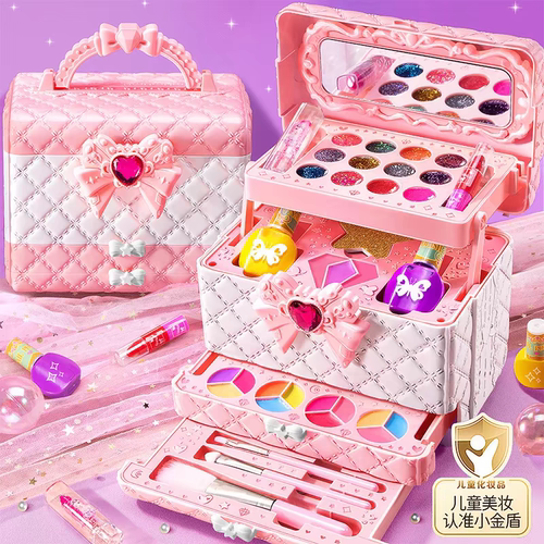 女孩儿童化妆品彩妆盒过家家玩具