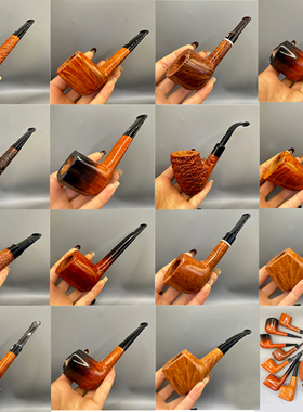 意大利Castello卡斯特罗手工石楠木烟斗城堡55俱乐部海盐王子贵族