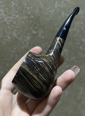 意大利Castello卡斯特罗手工石楠木烟斗城堡级钻石标 55 KK