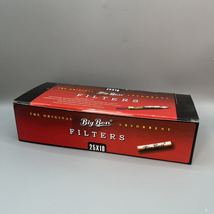 烟斗耗品 活性碳滤芯 烟斗配件 bigben大班活性炭滤芯9MM250支装