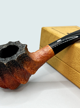 意大利卡斯特罗Castello老古董55系列石楠木烟斗KKKK男士礼品菱形