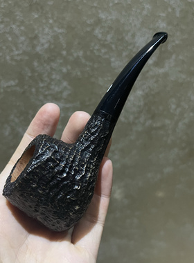 意大利Castello卡斯特罗手工石楠木烟斗老古董old Antiquari55 KK