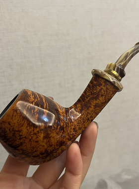 新丹麦进口Peder Jeppesen吉普森手工石楠木烟斗Structure5小号