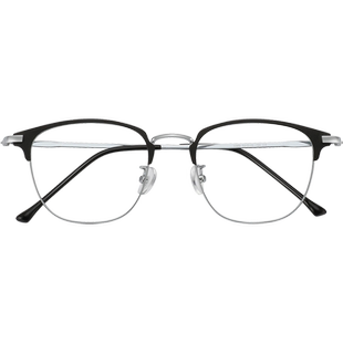 玫瑰的故事庄国栋同款近视眼镜男士纯钛专业可配度数眼睛架商务款