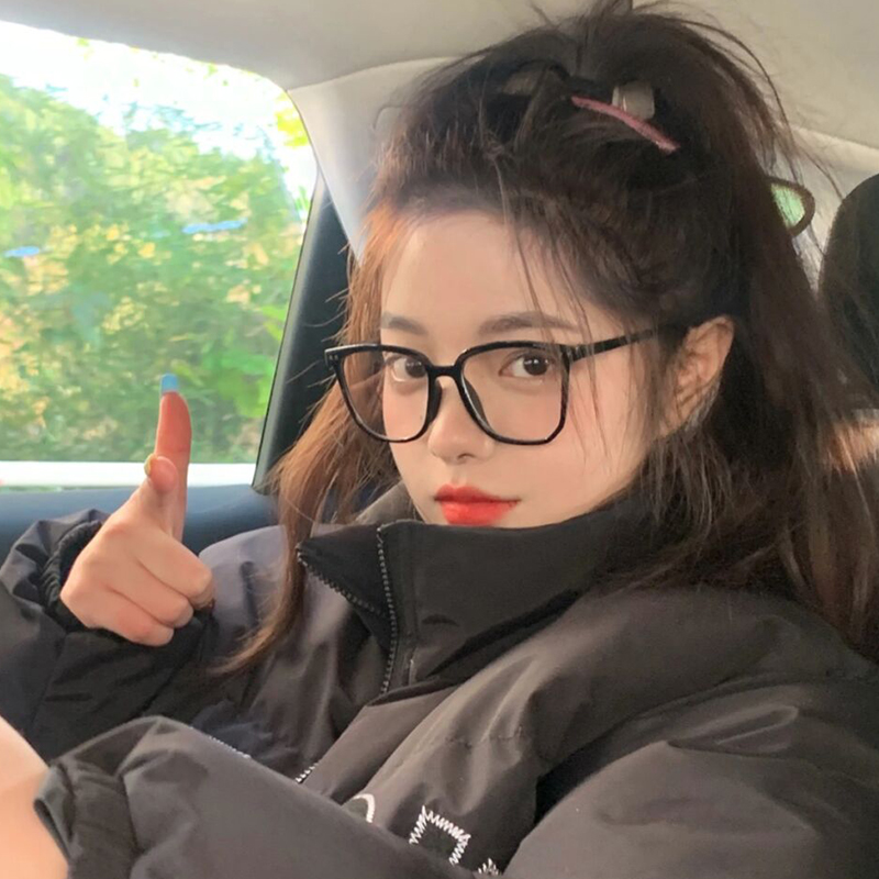 近视眼镜女韩版潮素颜神器