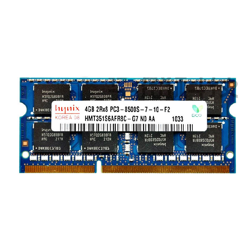现代 Hynix 海力士  DDR3 1066 4G 1067 PC3-8500S 笔记本内存条