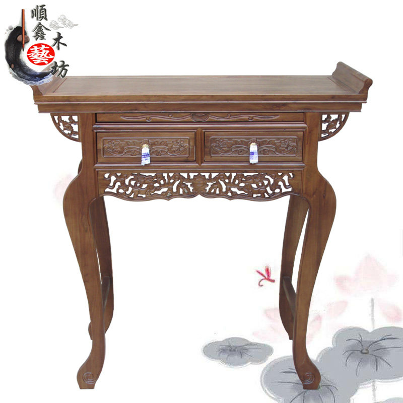 实木供桌佛台家用贡桌佛案客厅简约现代观音台财神桌中式明清古典在类目 住宅家具, 桌类, 供桌中 - 来自Buy2taobao.com提供专业的淘宝代购服务