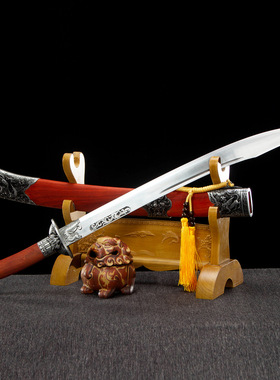 龙泉市刀剑手工锻打高锰钢龙虎